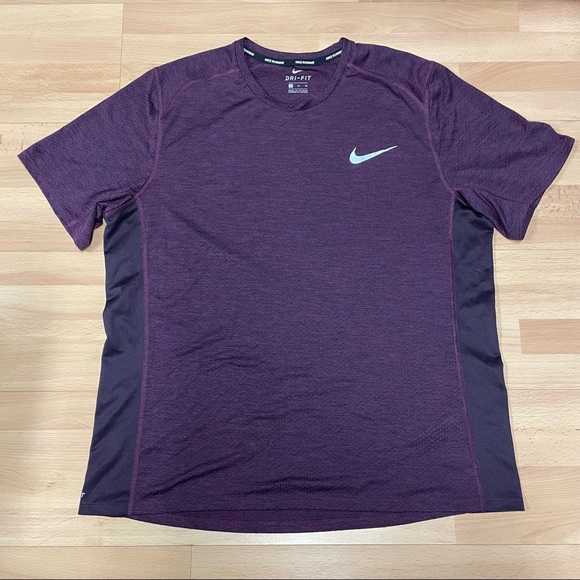 Nike Other - Nike Running Dri-Fit Shirt Maroon Size XL